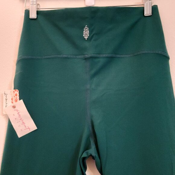 Free People x HATCH Never Better Maternity Leggings Sz MGarden Green Boho Yoga - Picture 11 of 15